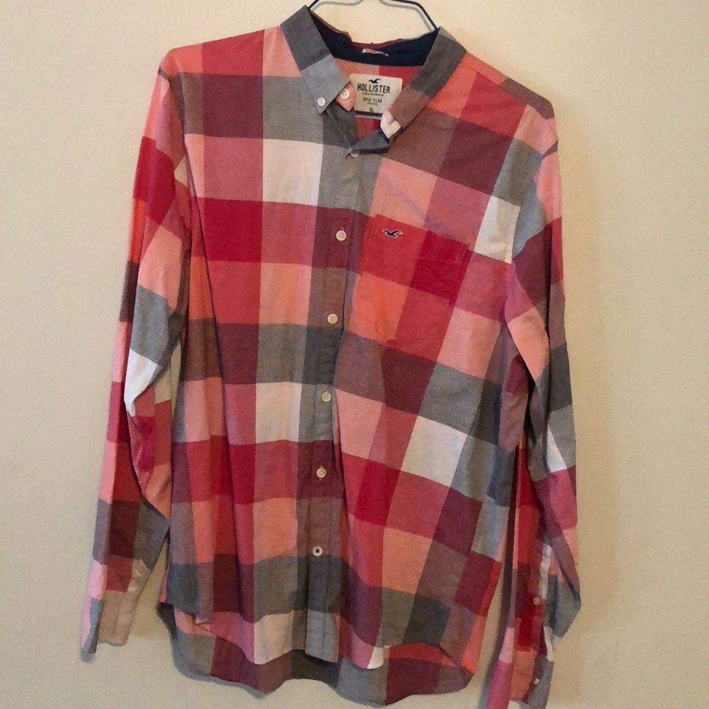 Hollister Long Sleeve Button Up